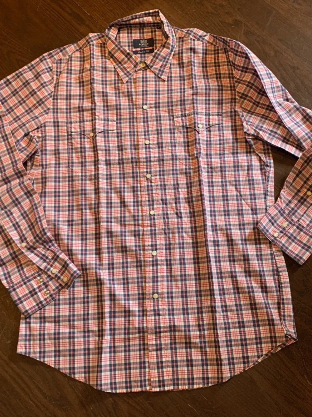 BOGGI Men's long sleeves shirt